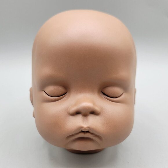 Sugar Britches Porcelain Bisque Repro Doll Head and Hands Blank by Boots Tyner - Picture 3 of 11